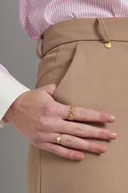 Elegant Minimalist Stainless Steel Ring for Daily Wear