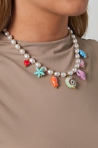 Chic Oceanic Beaded Necklace for Summer Vibes