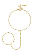 Handchain met chunky ketting