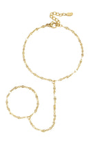 Handchain met chunky ketting