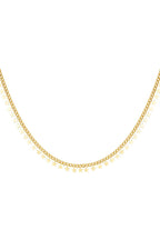 Elegant Stainless Steel Chain Necklace in Silver & Gold