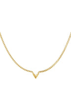 Elegant Stainless Steel Pendant Necklace in Silver & Gold