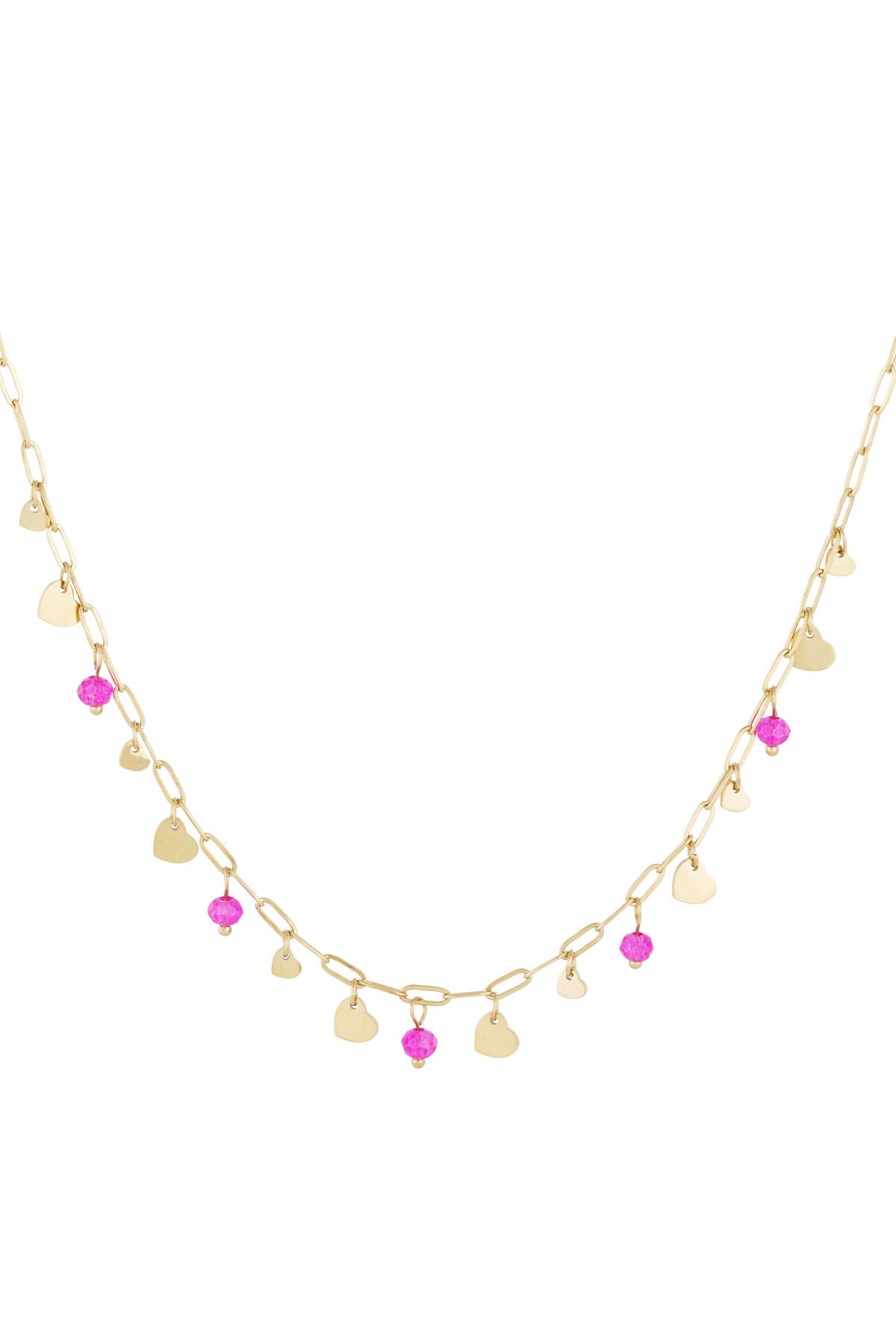 Full of love Necklace - Pink Gold