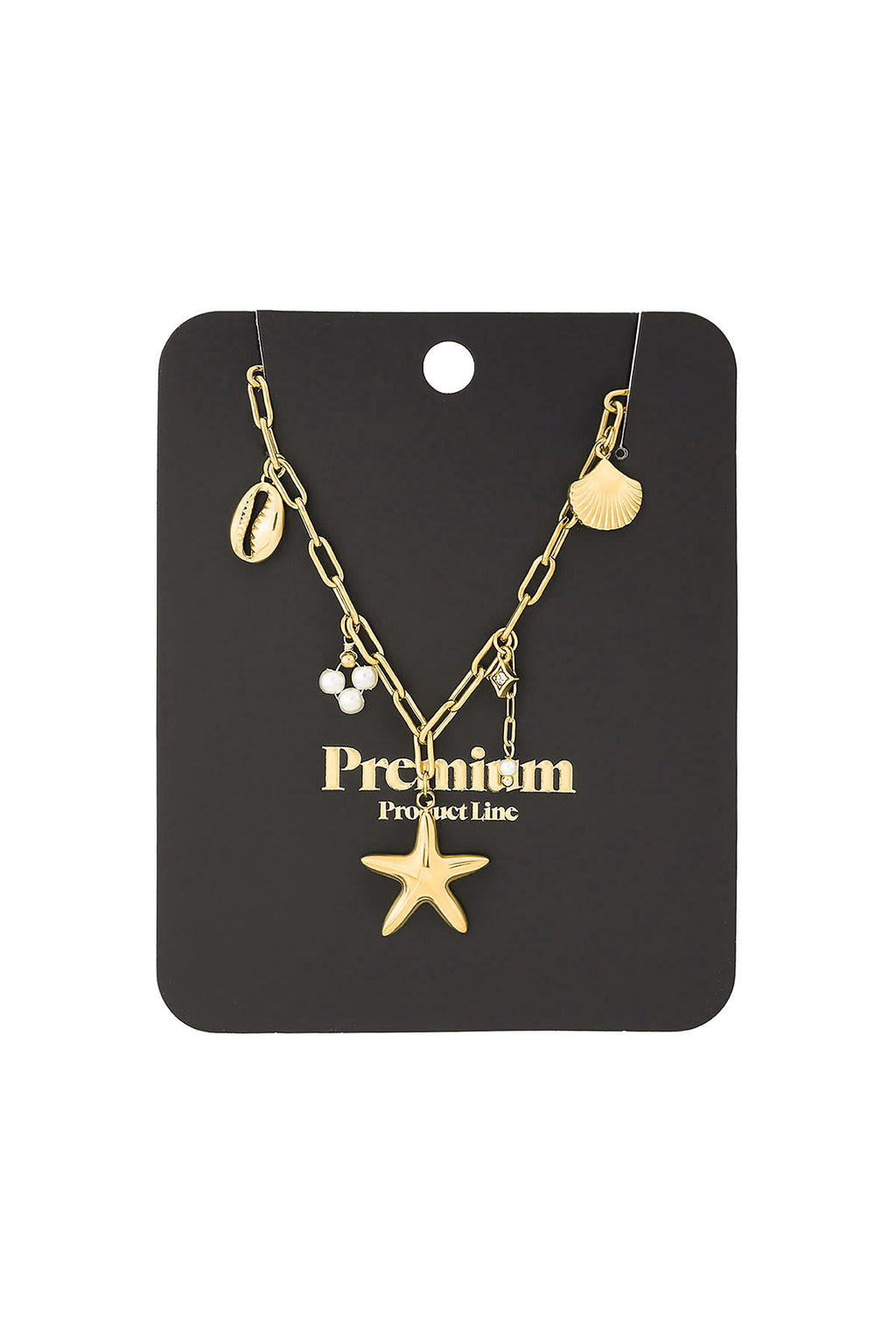 Elegant Oceanic Style Pendant Necklace for Spring/Summer