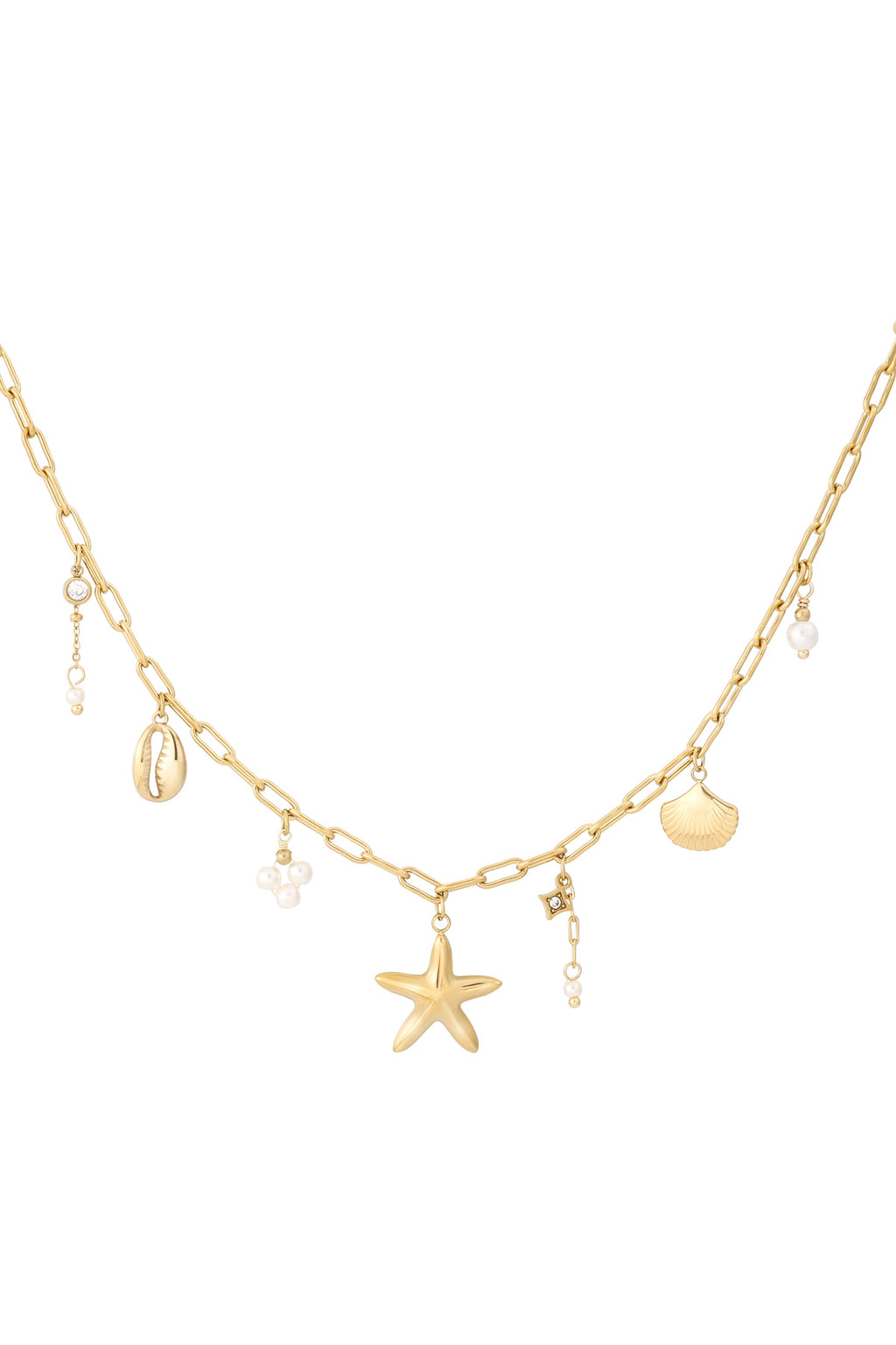 Elegant Oceanic Style Pendant Necklace for Spring/Summer