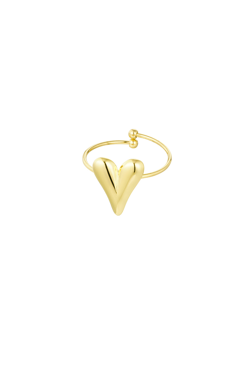 aesthetic hartjes ring
