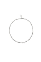 Elegant Stainless Steel Beaded Bracelet for Women