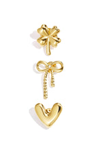 Roestvrijstalen hartvormige broche uit de Simple Daily Simple-serie voor dames.