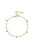 Armband met afwisselende bolletjes
