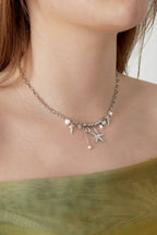Elegant Oceanic Style 14K Gold Plated Pendant Necklace
