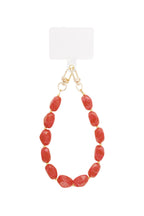 Telefoonkoord met acryl kraaltjes - Jewellery Fever