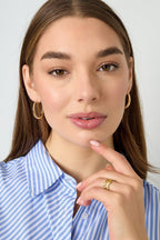Alledaagse hoops oorbellen - Jewellery Fever