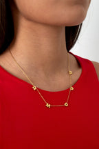 Letterketting amour, zilverkleurig