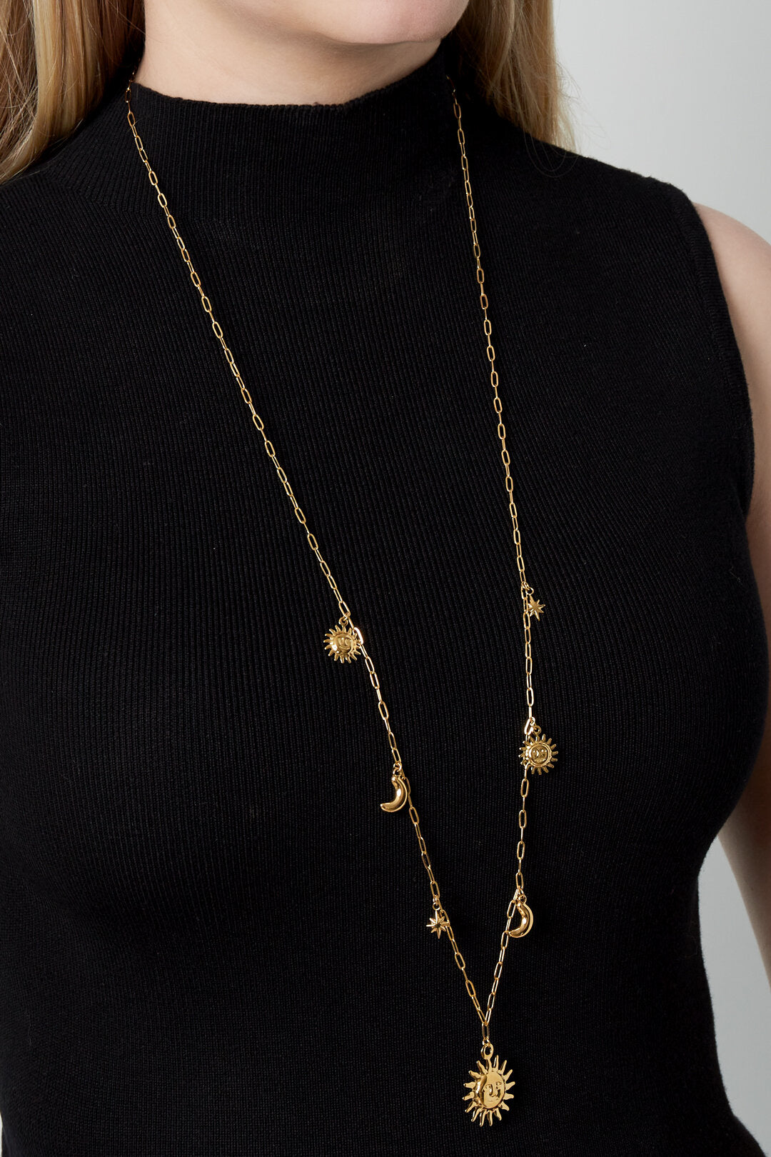 Elegant Gold Long Necklace for Everyday Elegance