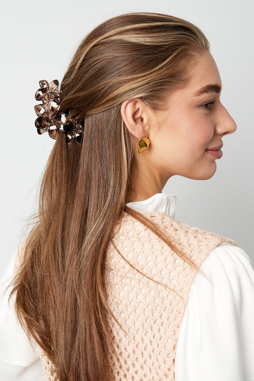 Bloemen haarclip - Jewellery Fever