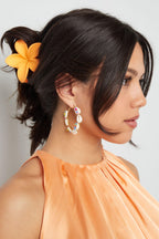 Bloemen haarklem - Jewellery Fever