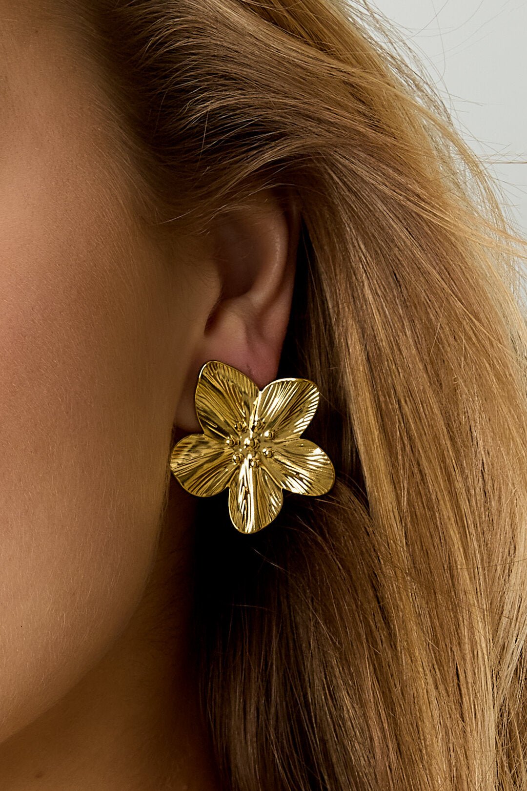 Bloemen oorbellen - Jewellery Fever