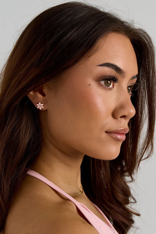 Bloemen studs - Jewellery Fever