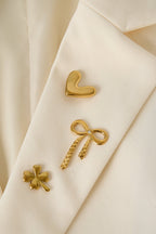 Broche set, detailfoto afmetingen