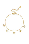 Stylish Star Charm Bracelet for Women