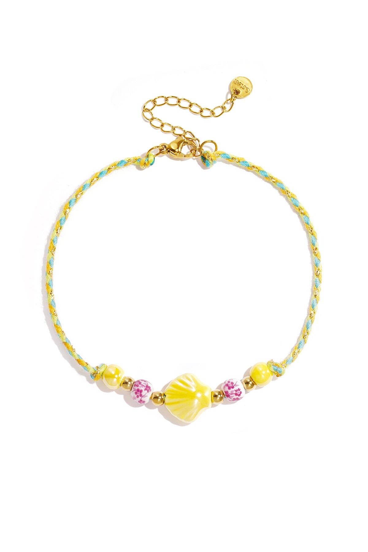 Charmante schelpen enkelband - Jewellery Fever