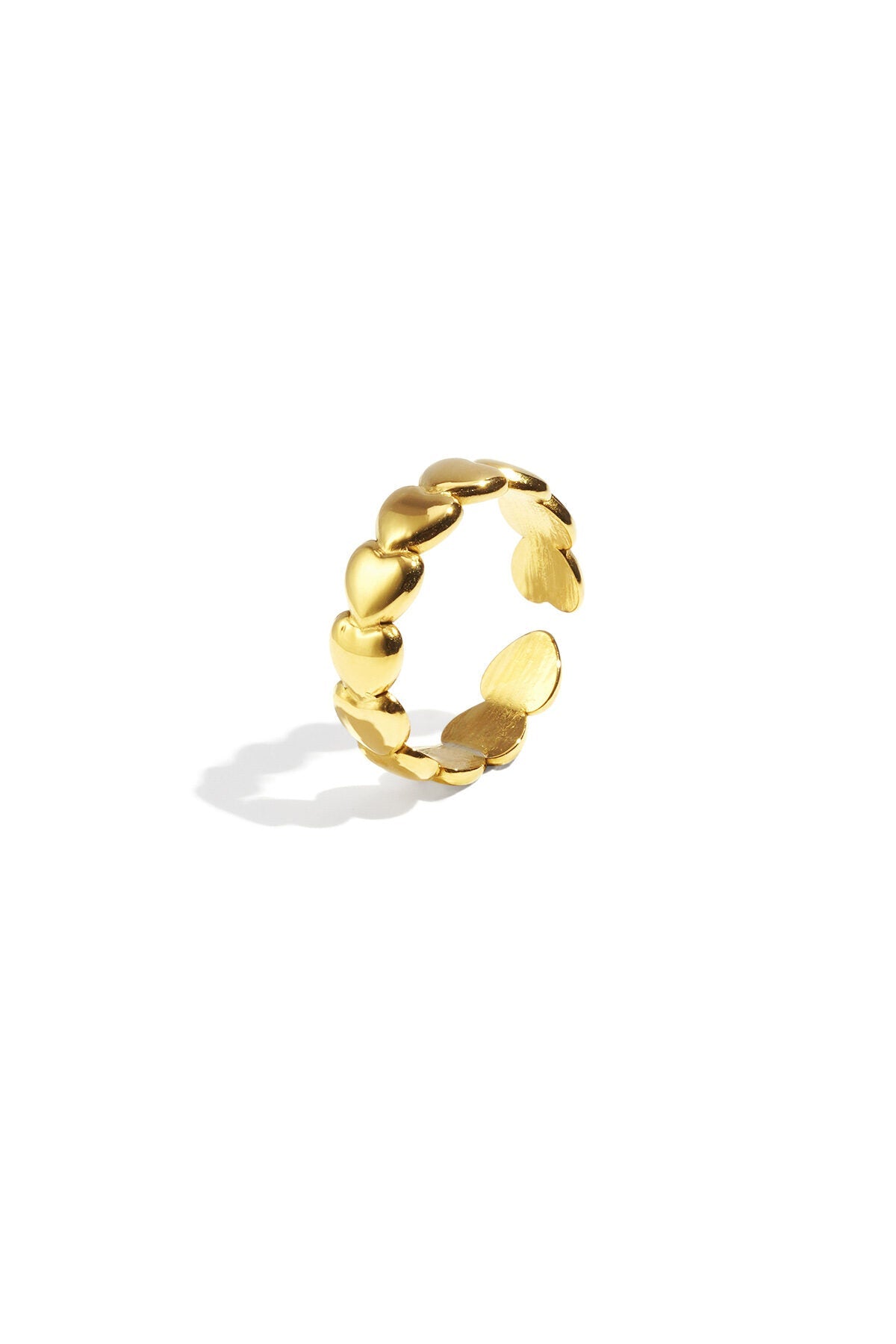 Charming hartjes ring - Jewellery Fever