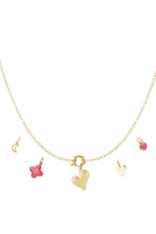 Elegante DIY ketting met hartjes bedels