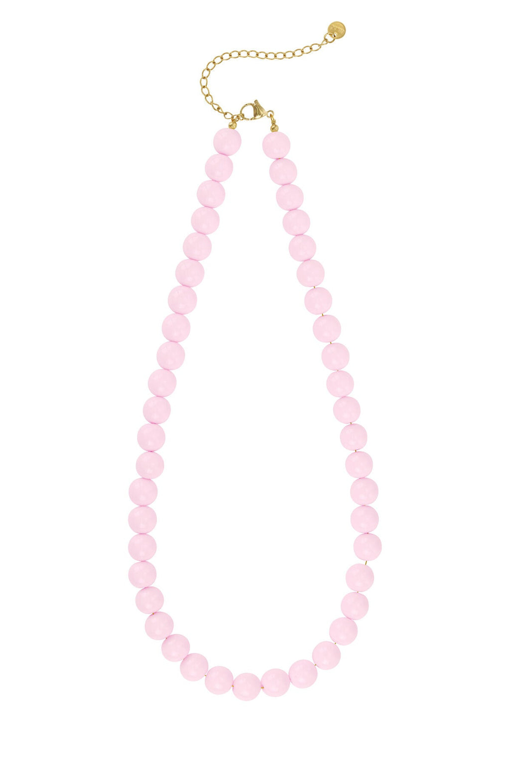 Gekleurde dunne kralen ketting - Jewellery Fever