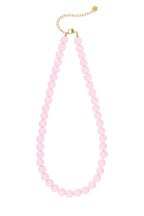 Gekleurde dunne kralen ketting - Jewellery Fever