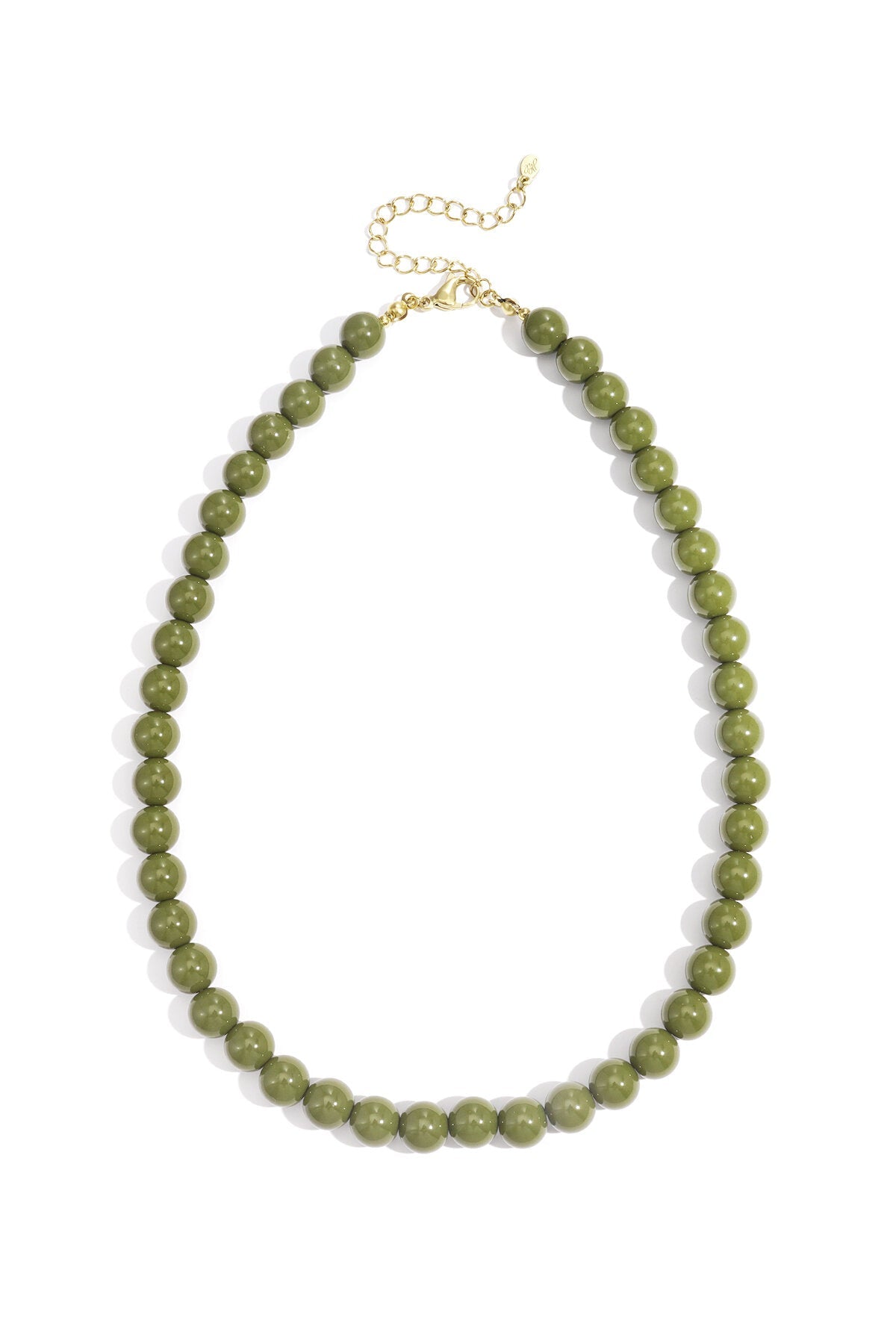 Gekleurde dunne kralen ketting - Jewellery Fever