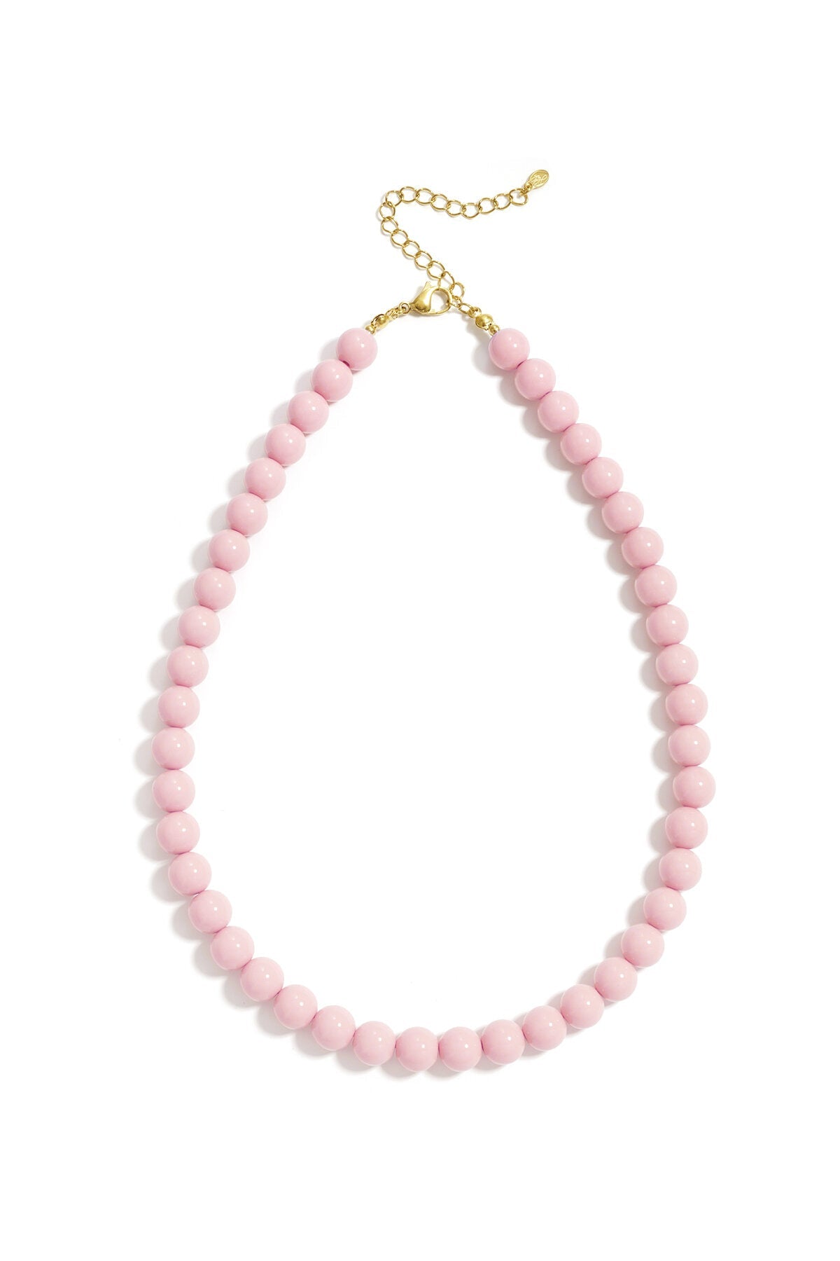Gekleurde dunne kralen ketting - Jewellery Fever