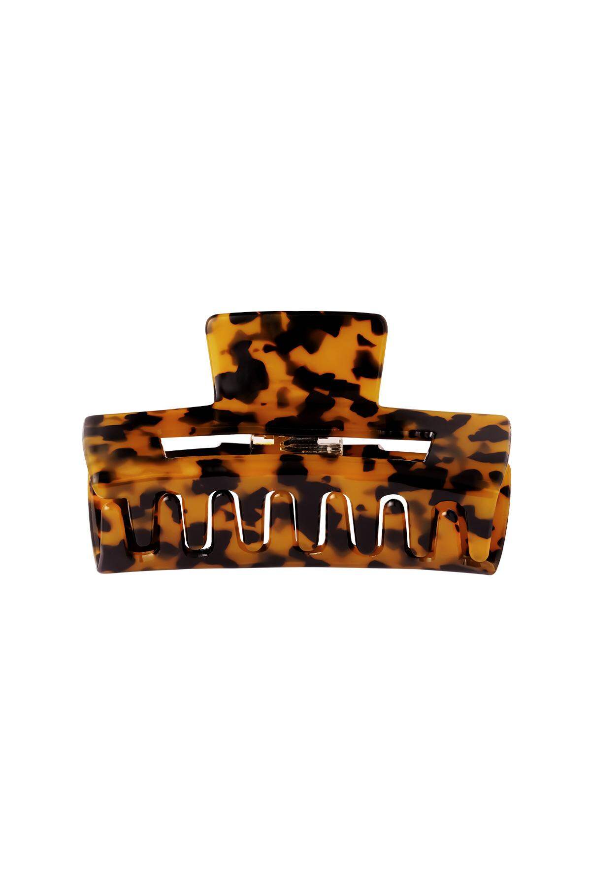 Haarclip met panterprint - Jewellery Fever