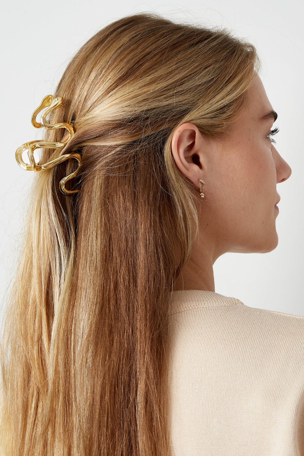 Statement haarclip met slangenmotief - Jewellery Fever