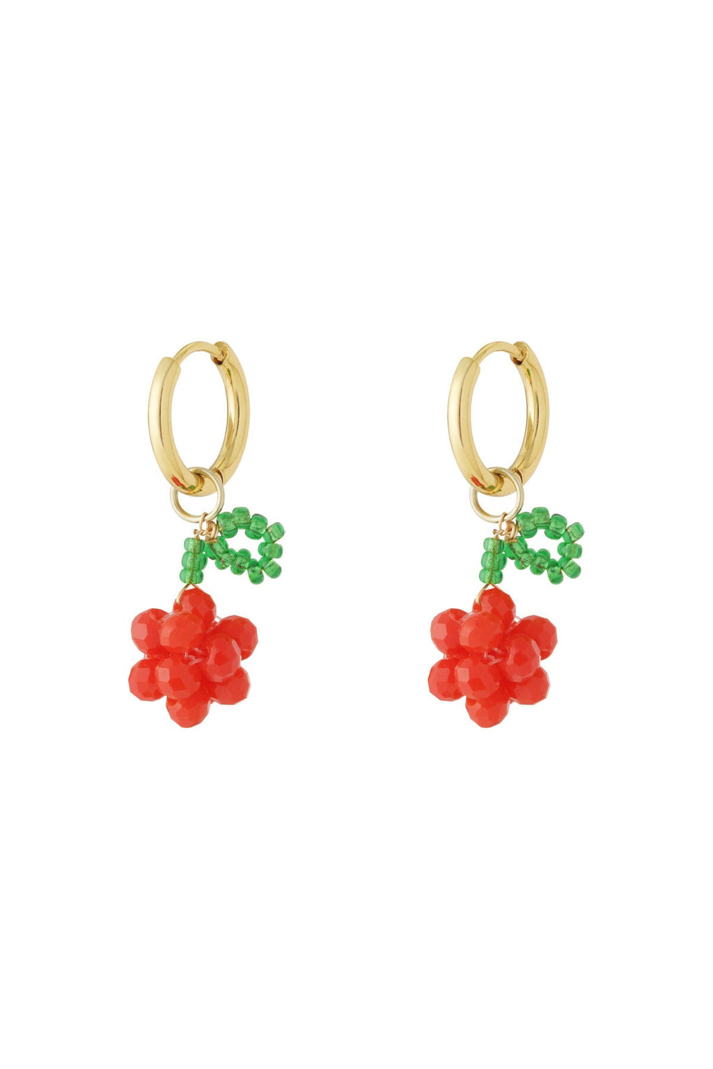 Kersjes oorbellen - Jewellery Fever