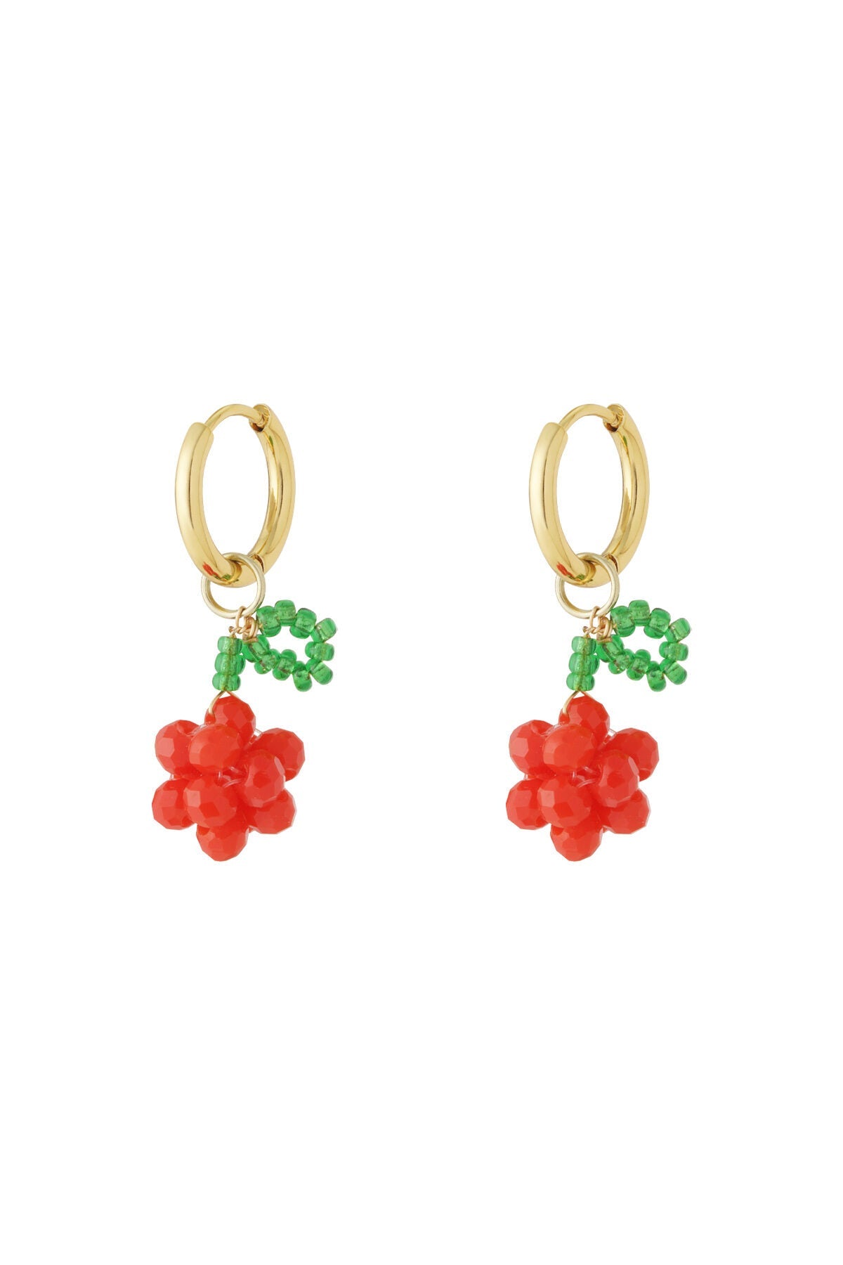 Kersjes oorbellen - Jewellery Fever