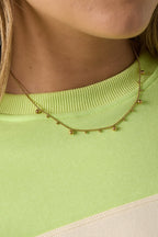 Ketting met afwisselende bolletjes - Jewellery Fever