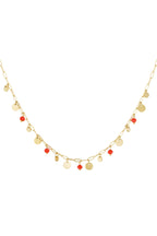 Ketting met muntjes - Jewellery Fever