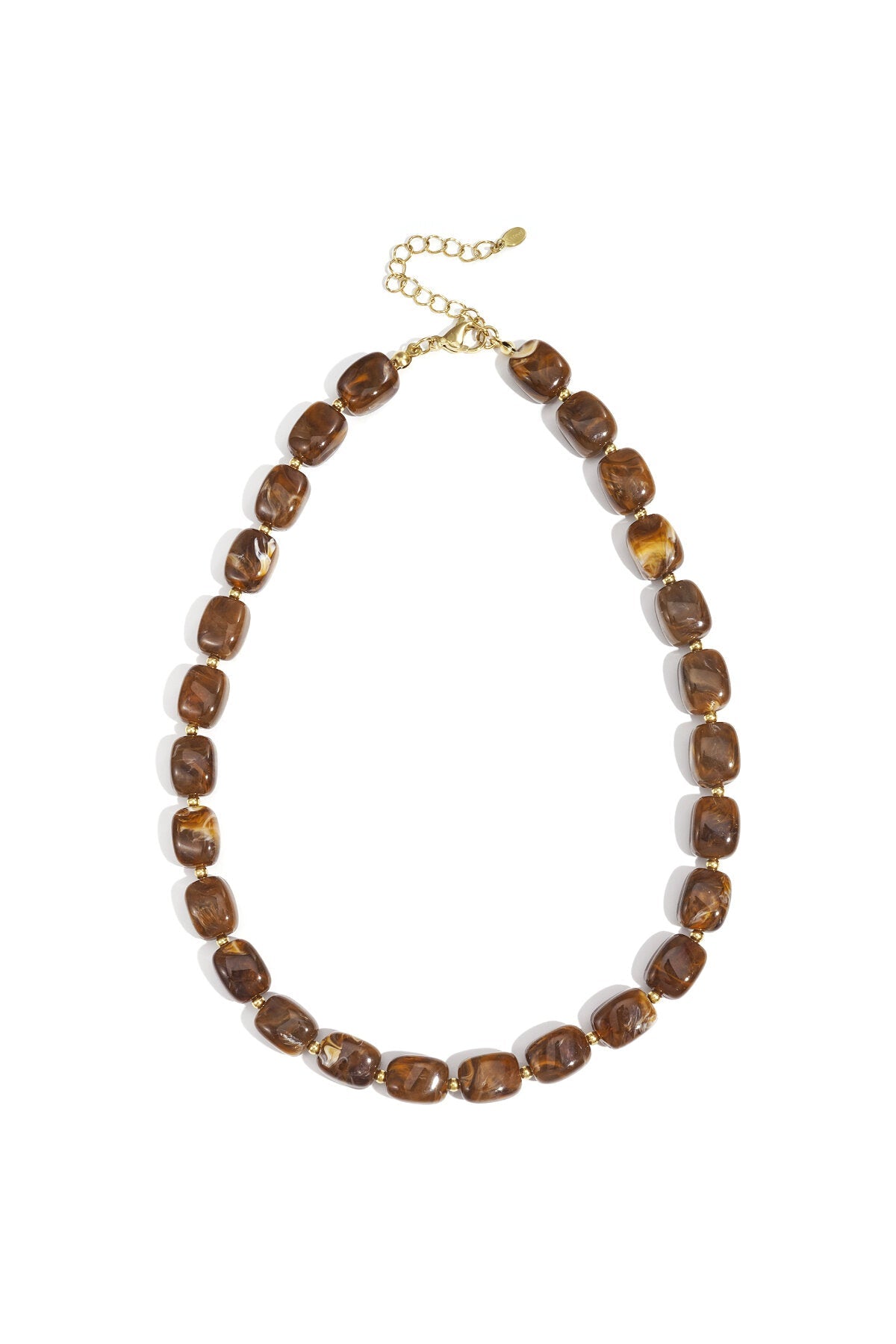 Kralen ketting, gedragen