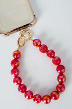 Telefoonkoord met vrolijke kralen - Jewellery Fever