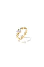 Minimalistische hartring - Jewellery Fever