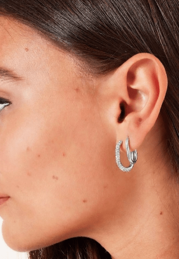 Ovale oorbellen - Jewellery Fever