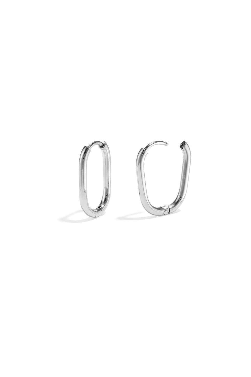 Ovale oorbellen - Jewellery Fever