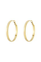 Minimalistische grote ring hoops - Jewellery Fever