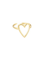 Ring open hart - Jewellery Fever