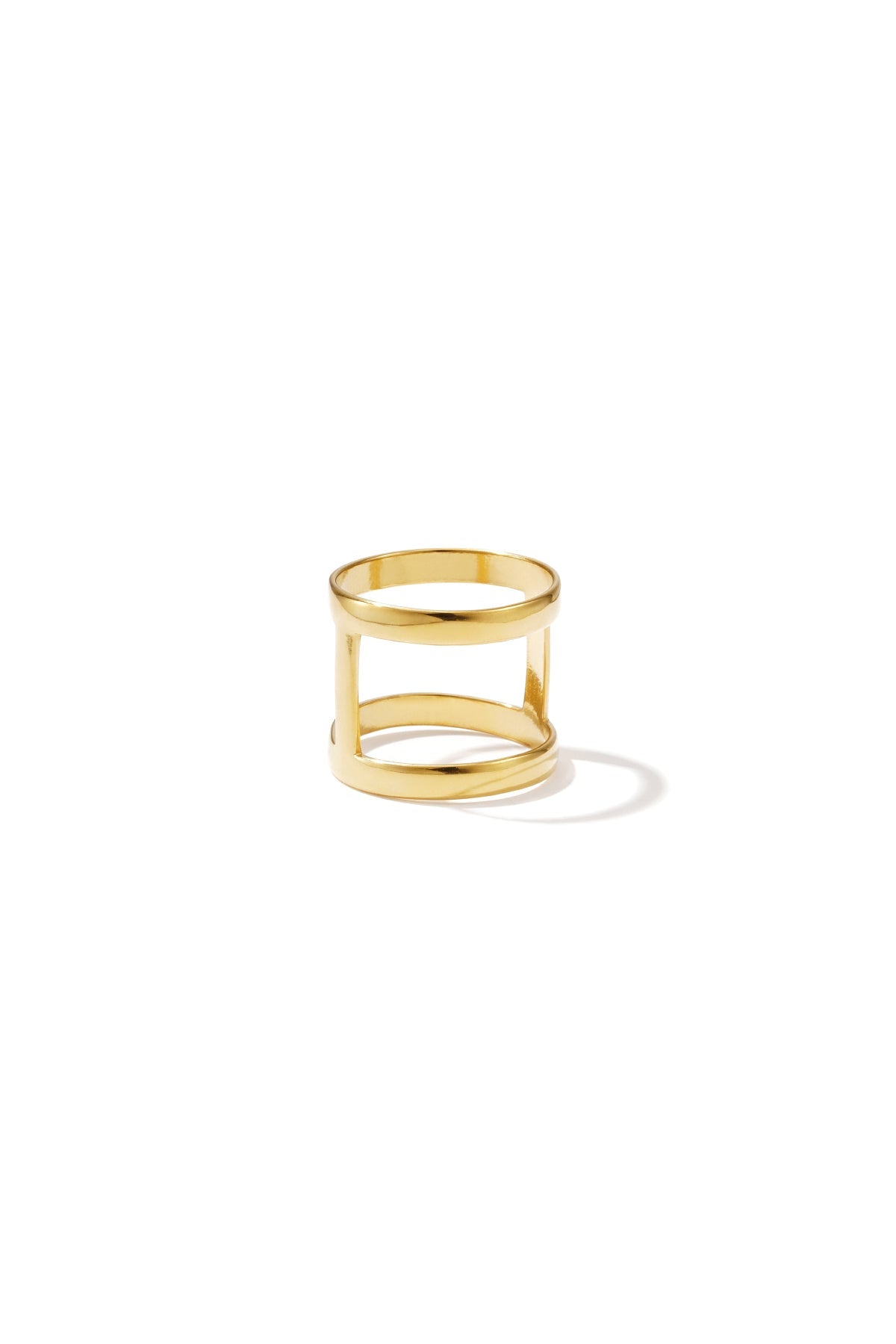 Ronde sjaalclip met eenvoudig design - Jewellery Fever