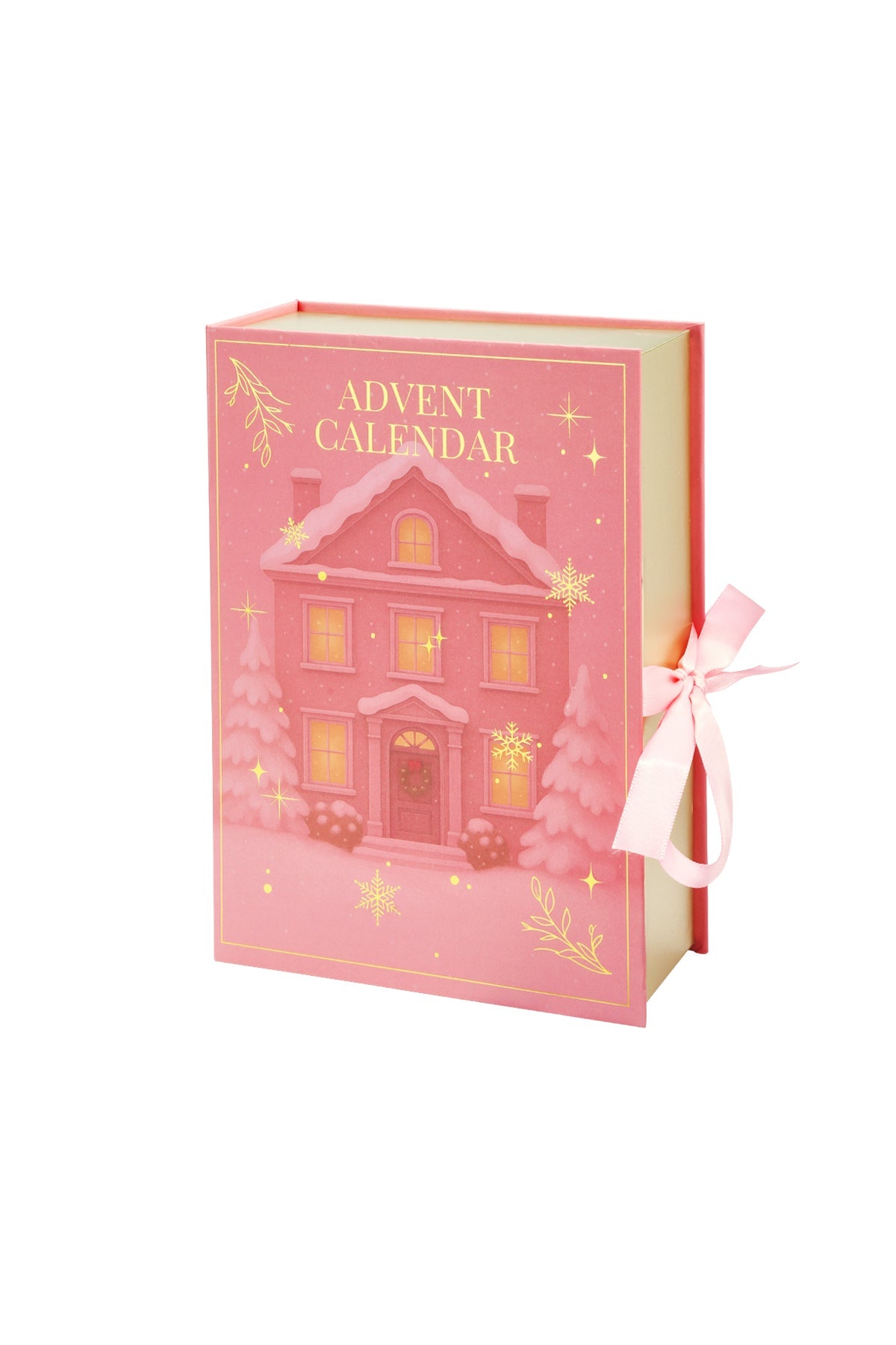 Roze adventskalender met 6 sieraden & accessoires - Jewellery Fever