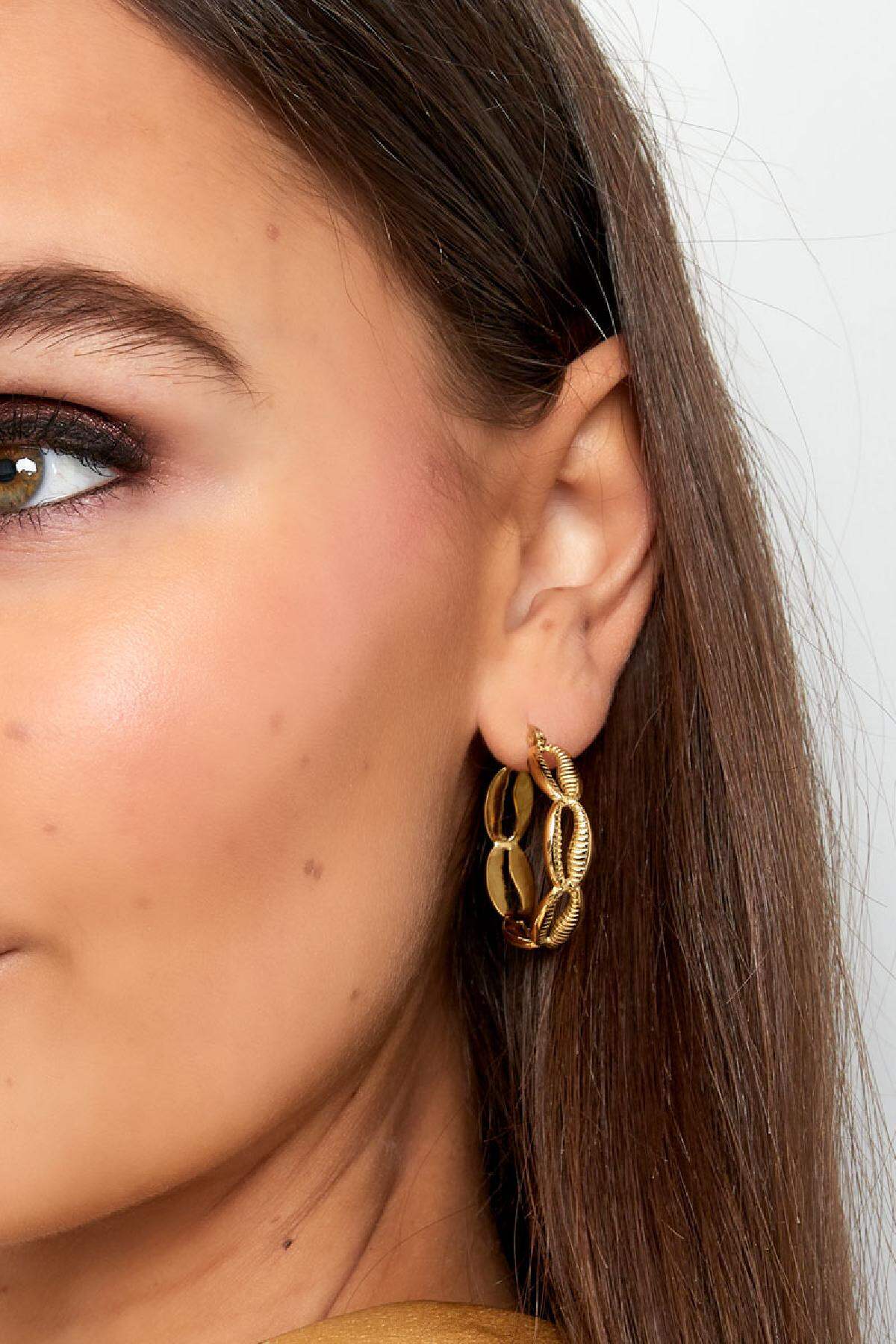 Schelpjes oorbellen - Jewellery Fever
