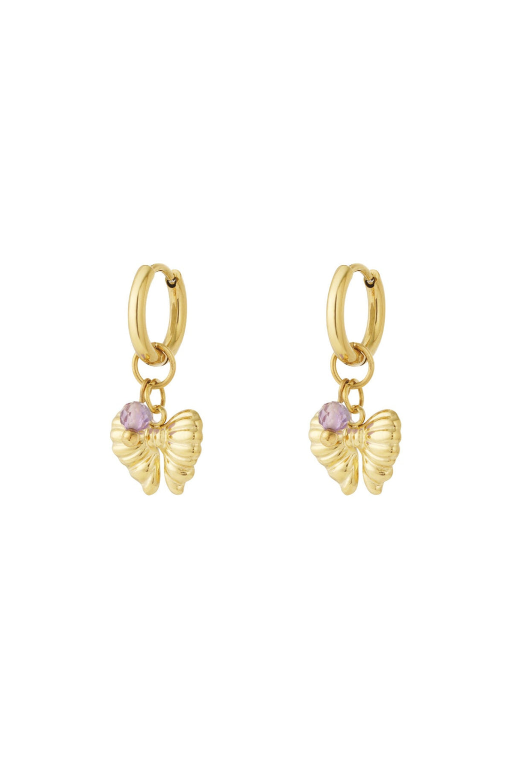 Strikjes oorbellen - Jewellery Fever