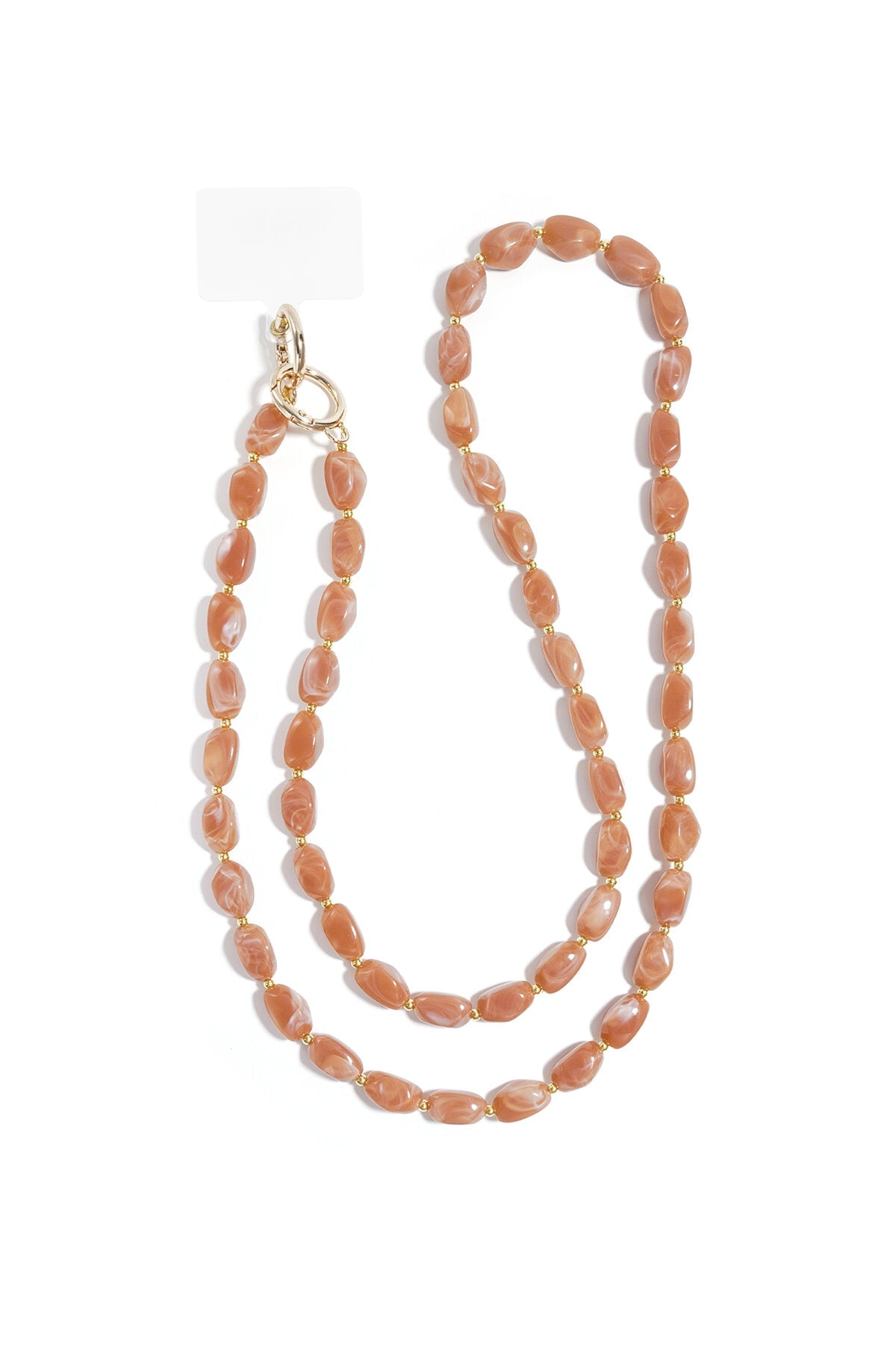 Telefoonketting met kleurige kralen - Jewellery Fever