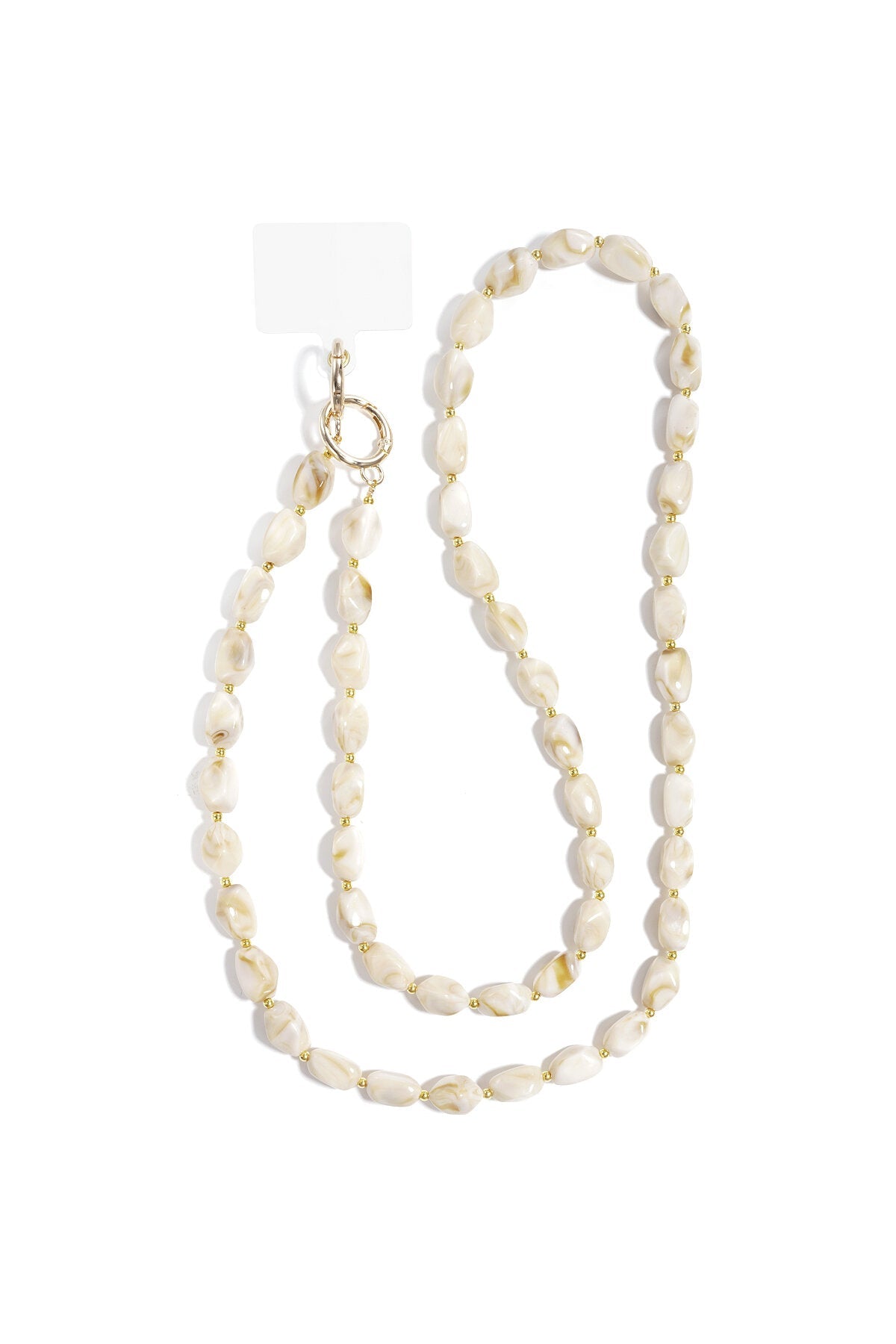 Telefoonketting met kleurige kralen - Jewellery Fever
